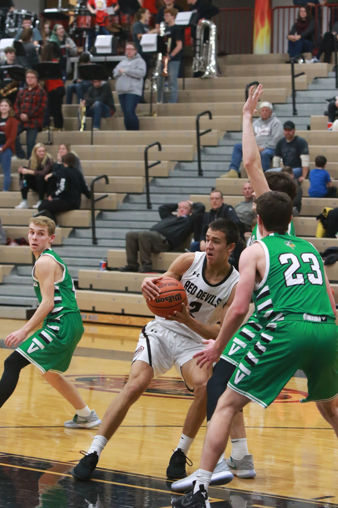 Gallery: Boys basketball - Valparaiso at Lowell